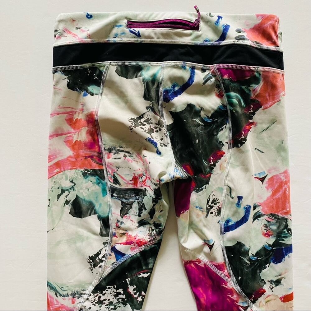 Lululemon | Run Inspire Crop II Pigment Wave Multi 6 GUC - Picture 6 of 11